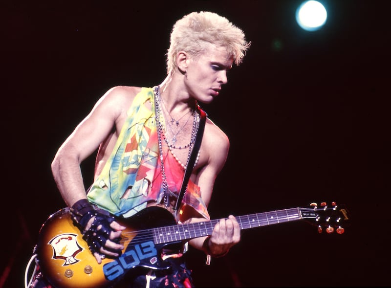 Billy Idol performs in Clarkston.