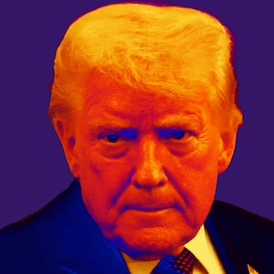 Donald Trump photo illustration