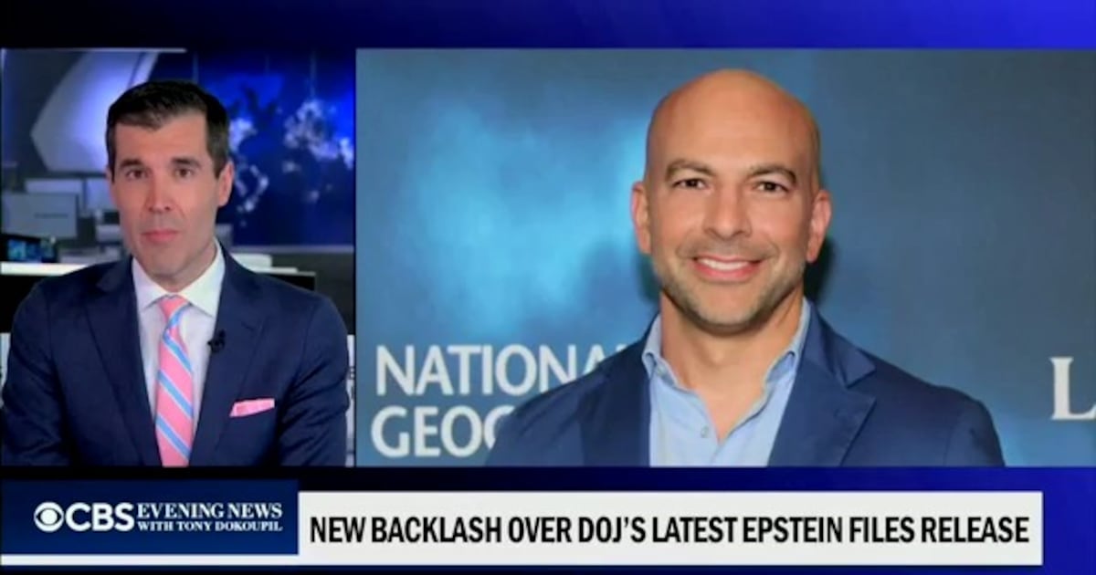 CBS News Forced to Address Star Contributor's Epstein Shame