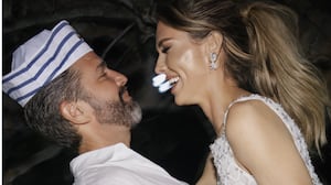 One of the photos Bettina Trump posted while firing back about the oligarch paying for her wedding extravaganza.