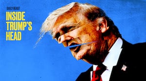 Trump coming apart.