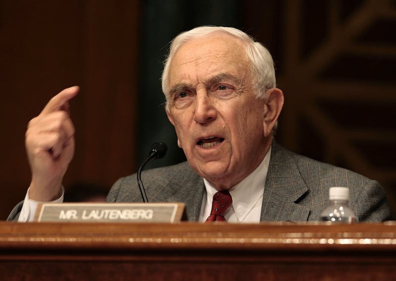 Late Sen. Frank Lautenberg, a member of the Committee on Commerce, Science and Transportation member