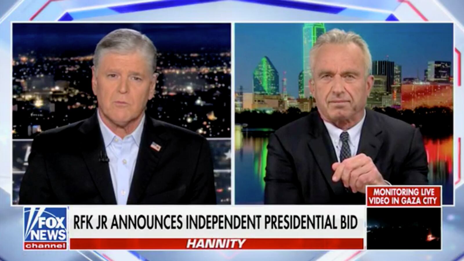 Sean Hannity interviews Robert F. Kennedy Jr.