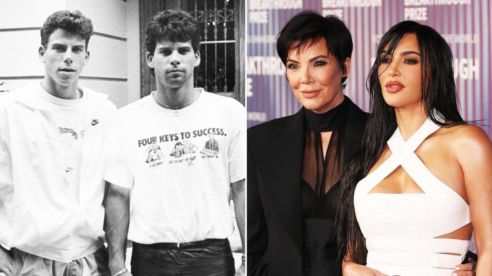 The Menendez Brothers, Kris Jenner, and Kim Kardashian.