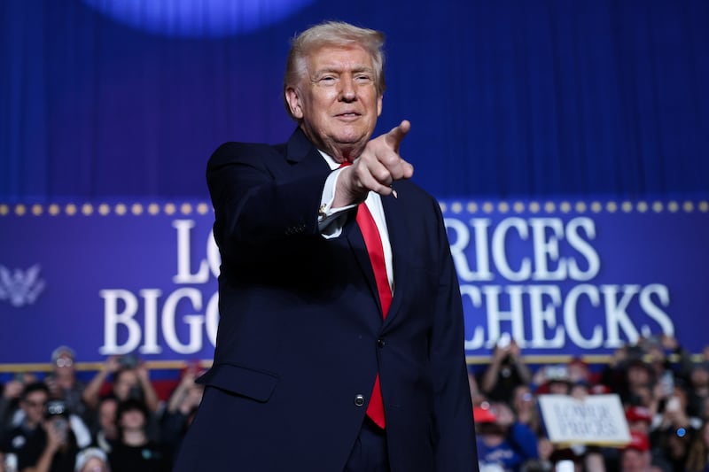 The trade deficit in November soared 95 percent as President Donald Trump's use of tariffs has led to dramatic fluctuations in trade.