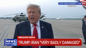 Trump at Joint Base Andrews