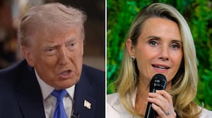 Donald Trump and Jennifer Siebel Newsom
