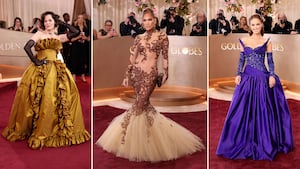 Parker Posey, Jennifer Lopez, Haley Kalil at the Golden Globes