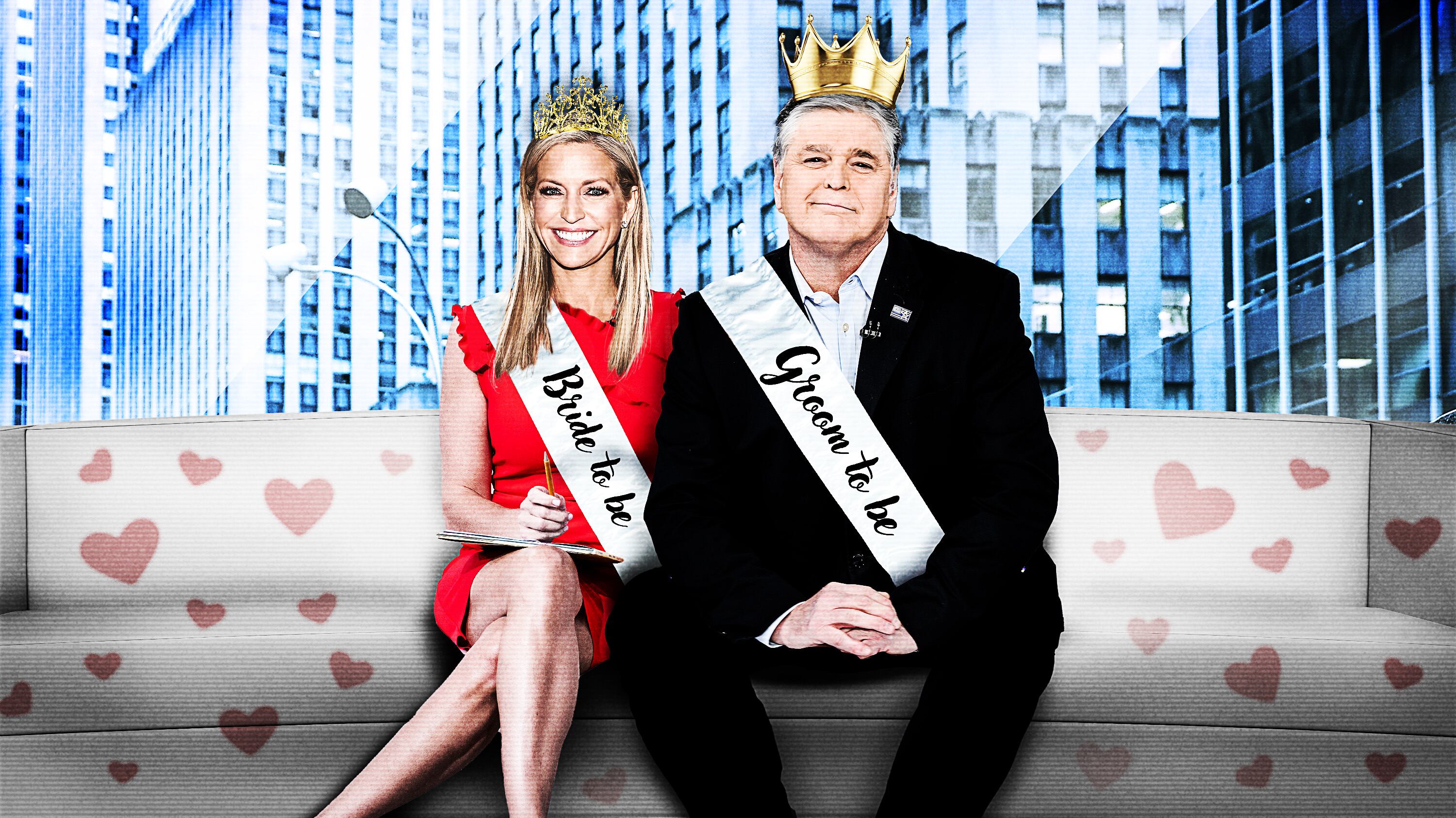Ainsley Earhardt and Sean Hannity are engaged.