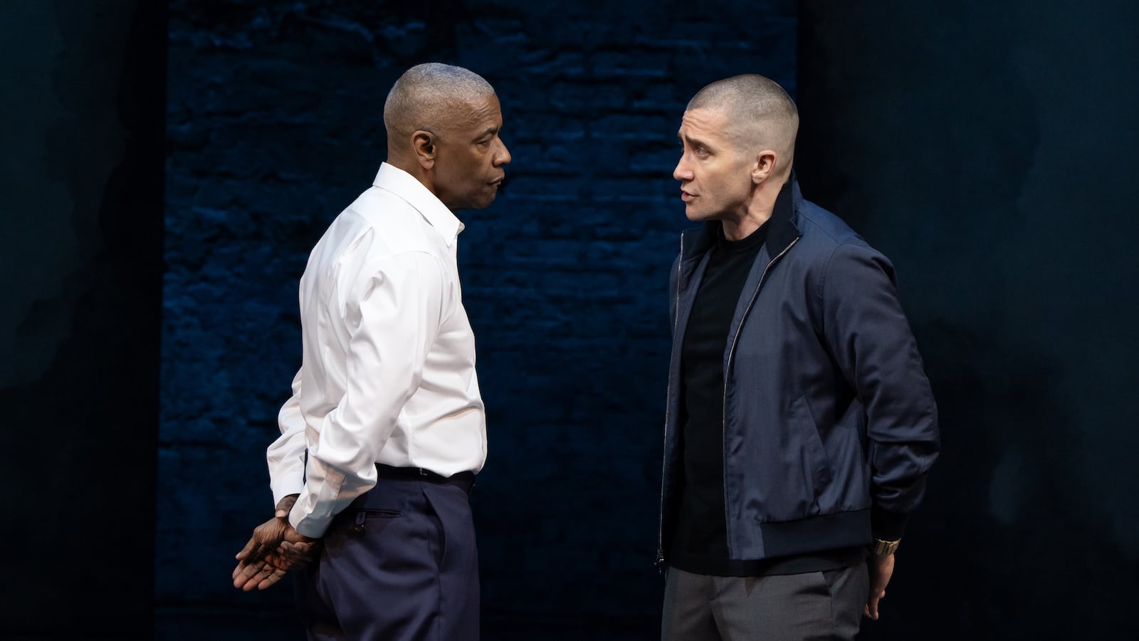 Denzel Washington and Jake Gyllenhaal