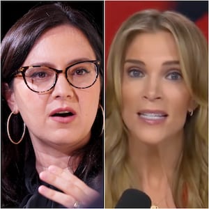 Bari Weiss and Megyn Kelly