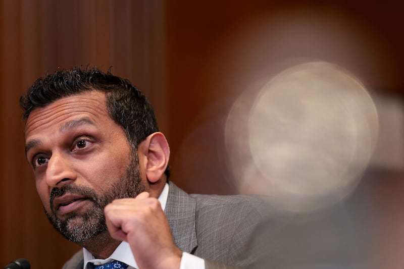 Patel has bragged about firing agents involved in any of the investigations into Trump.