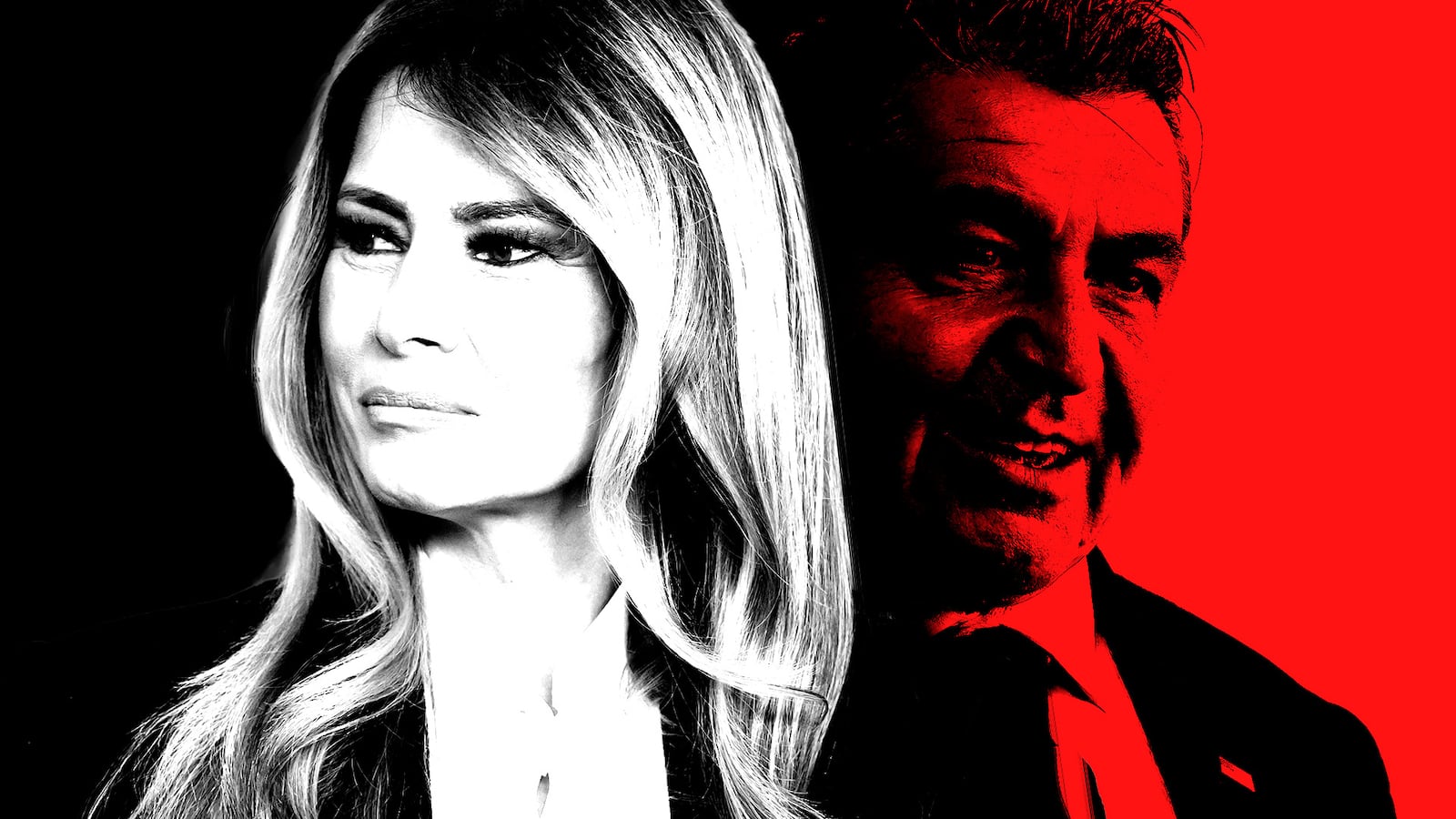 Melania Trump and Paulo Zampolli