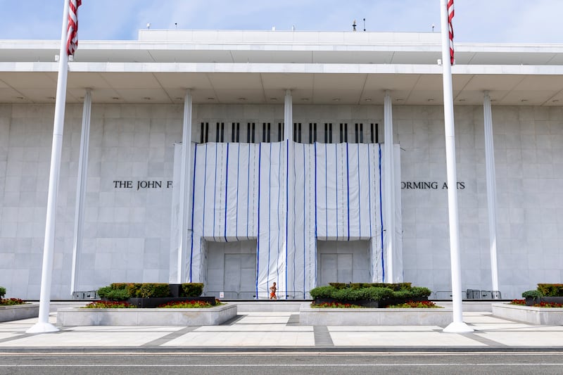 A judge on Tuesday blocked the Kennedy Center from adding Trump's name to the building or campus.