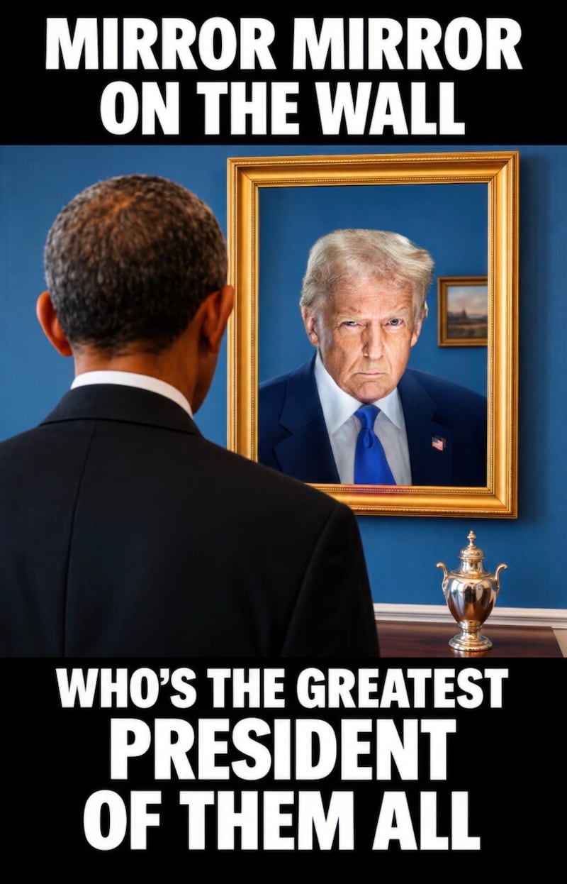Trump's AI slop.