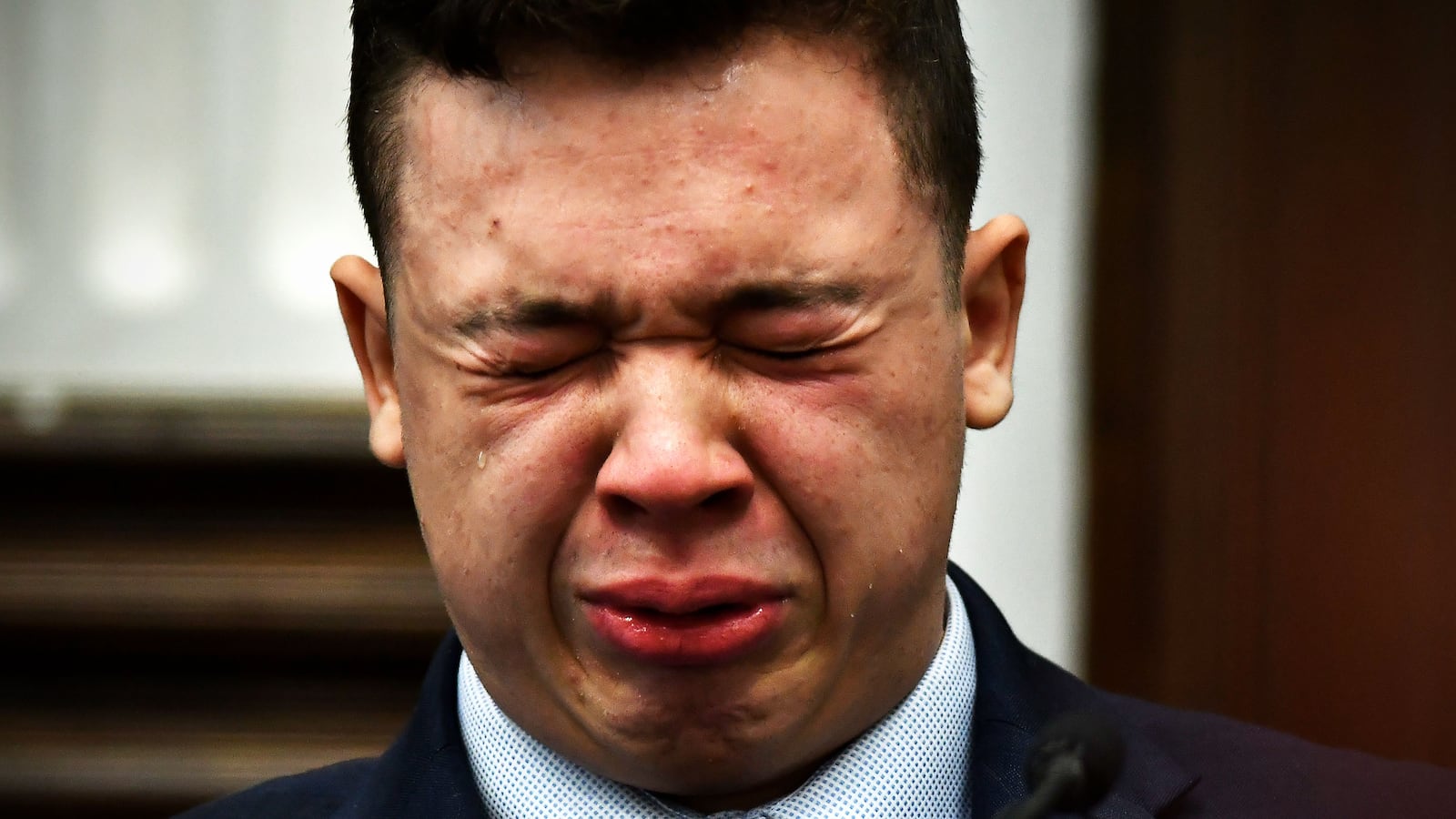 A photo including Kyle Rittenhouse