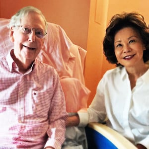 Mitch McConnell and Elaine Chao