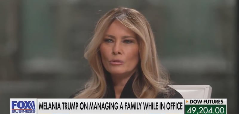 Melania has been in promotion mode in the days leading up to her documentary, Melania.