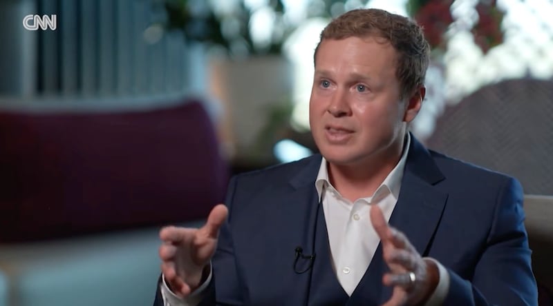 Spencer Pratt on CNN.