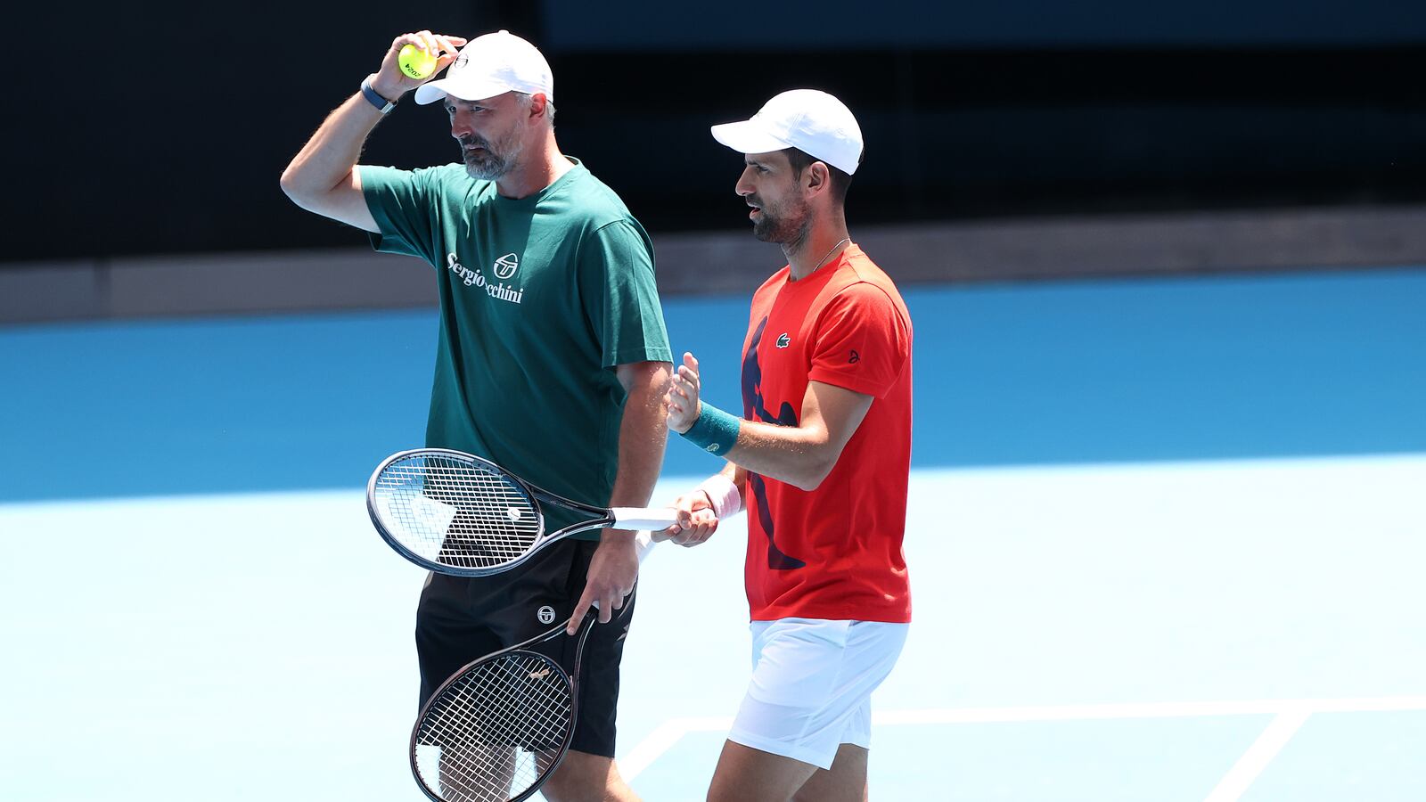 Goran Ivanisevic has coached world No. 1 Novak Djokovic since 2018.