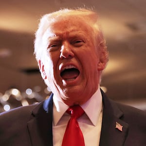 U.S. President Donald Trump departs from the stage after delivering remarks during an event at Mount Airy Casino Resort on December 9, 2025 in Mount Pocono, Pennsylvania. Trump discussed his administration's economic agenda and its efforts to lower the cost of living.