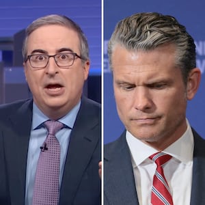 John Oliver; Pete Hegseth