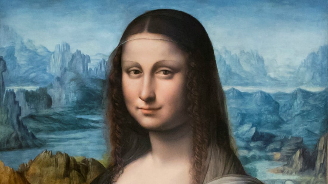 A copy of Leonardo Da Vinci's famous "Mona Lisa" painting is seen during "The Other’s Gaze. Spaces of difference" exhibition at Madrid's Prado Museum.