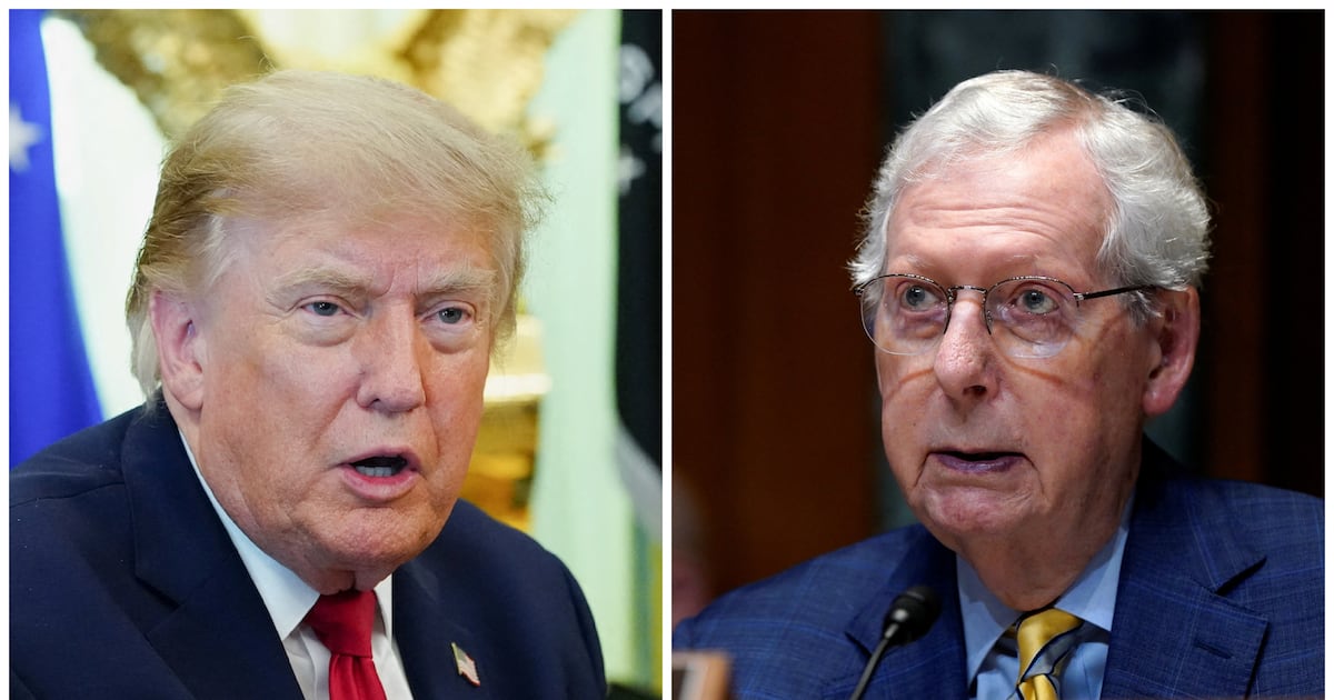 Trump Adds Fuel to Mitch McConnell Health Rumors