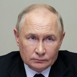 Russia's President Vladimir Putin chairs a meeting regarding the situation in the Kursk region (Sputnik)