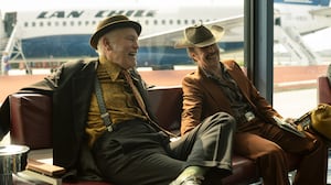John Malkovich and Sam Rockwell in WILD HORSE NINE.