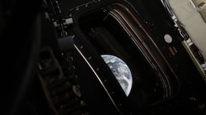 A glimpse from the Artemis II. NASA.