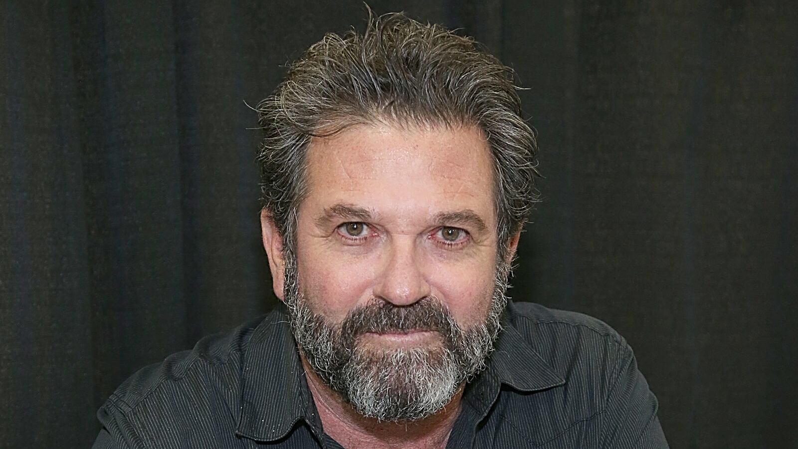 Erich Anderson poses in between meeting with fans during the Alamo City Comic Con at Henry B. Gonzalez Convention Center on September 12, 2015 in San Antonio, Texas.