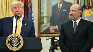 Donald Trump and Howard Lutnick