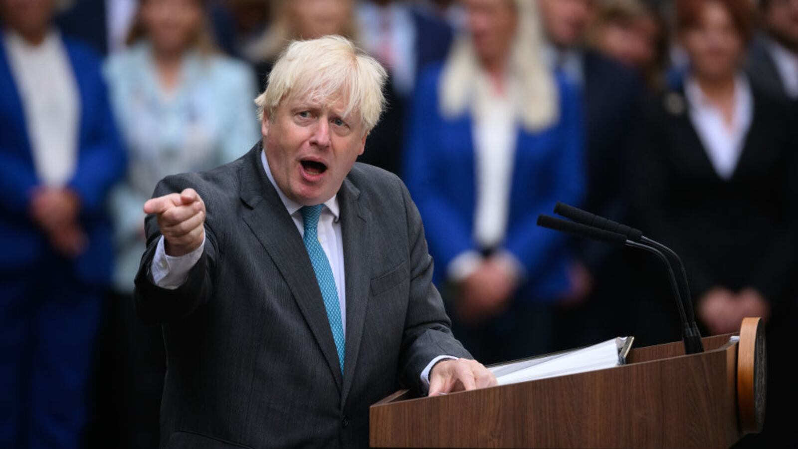Former United Kingdom Prime Minister Boris Johnson.