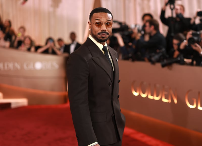 BEVERLY HILLS, CALIFORNIA - JANUARY 11: (FOR EDITORIAL USE ONLY) Michael B. Jordan attends the 83rd annual Golden Globe Awards at The Beverly Hilton on January 11, 2026 in Beverly Hills, California. (Photo by Matt Winkelmeyer/GA/The Hollywood Reporter via Getty Images)