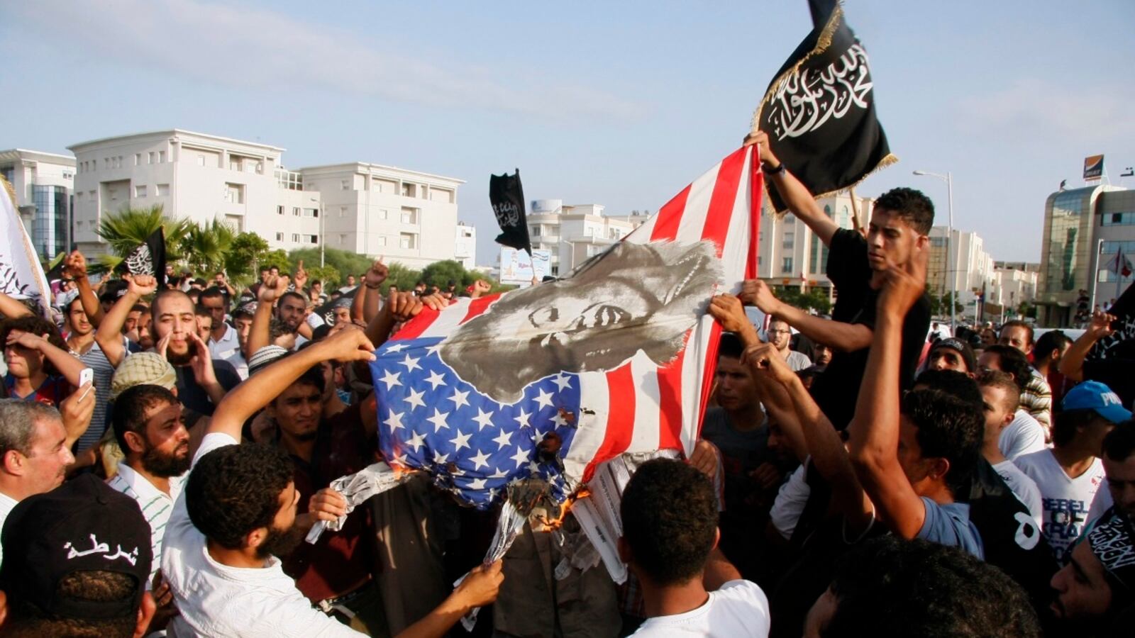 U.S. Embassy Protests Continue