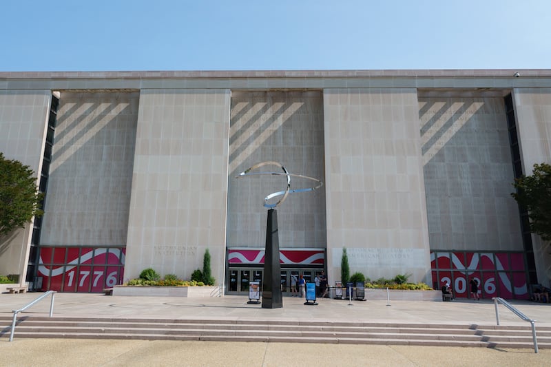 WASHINGTON, DC - JULY 15: The Smithsonian National Museum of American History is seen on July 15, 2026 in Washington, DC. (Photo by Kevin Carter/Getty Images)