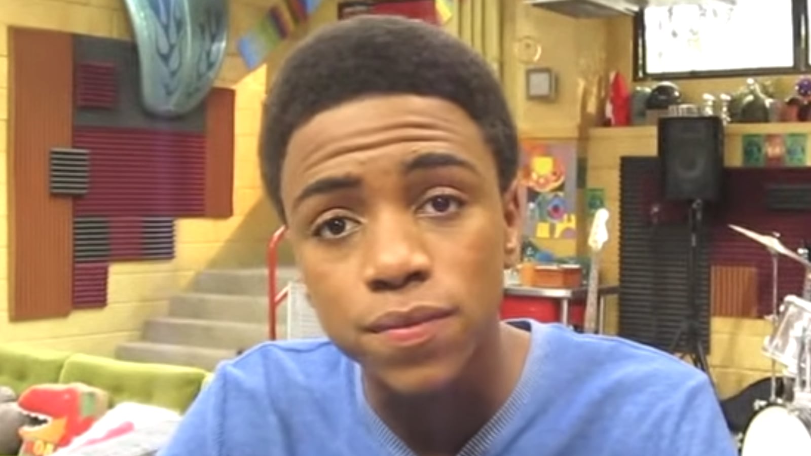 Chris O'Neal on set of How to Rock