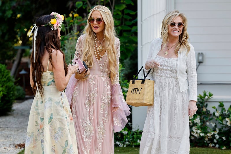 Kyle Richards, Rachel Zoe, and Kathy Hilton