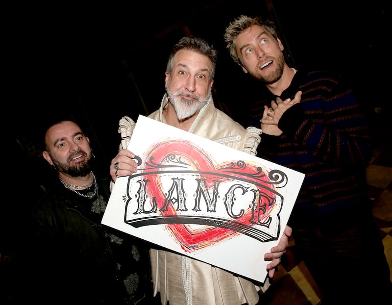 Lance Bass replaced Galasso in the group. Photo by Bruce Glikas/WireImage.
