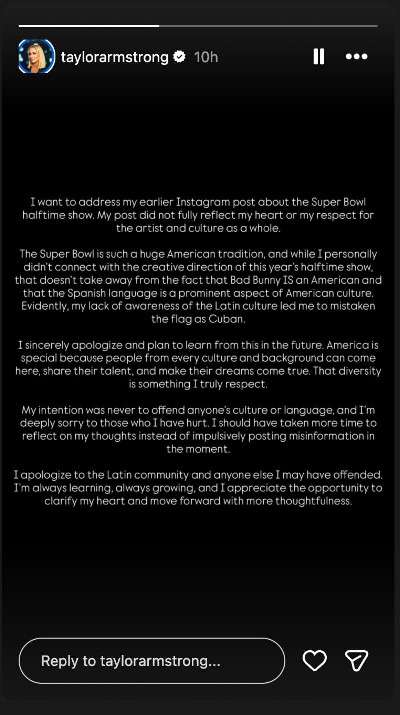 Taylor Armstrong/Instagram