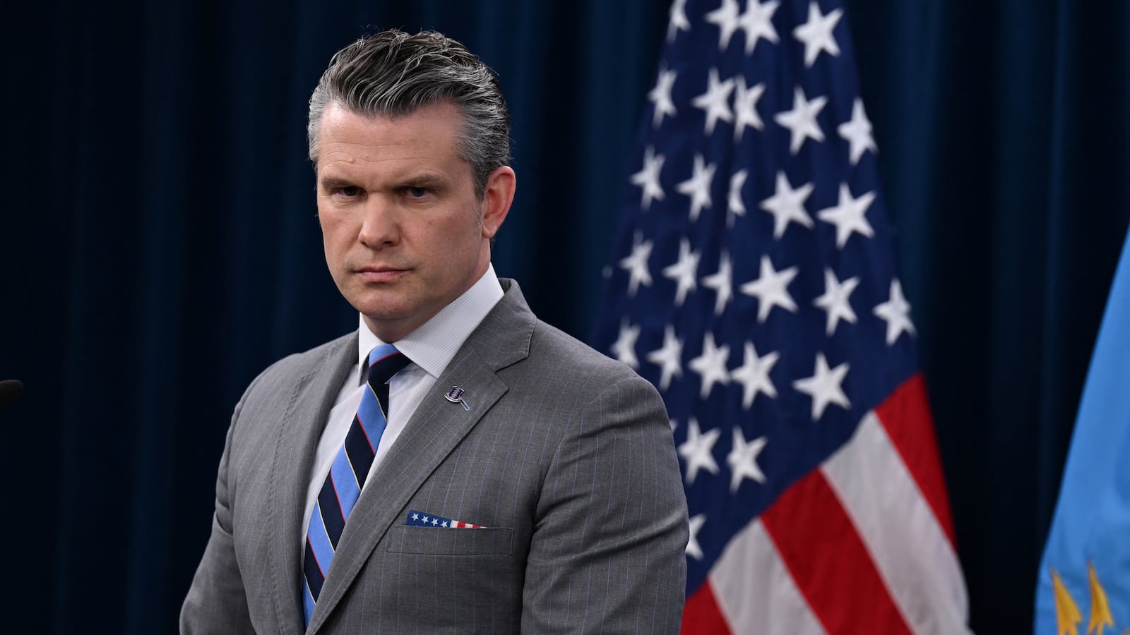 Defense Secretary Pete Hegseth has drawn the ire of some Republicans on Capitol Hill over recent personnel changes. Photo by ANNABELLE GORDON / AFP via Getty Images.