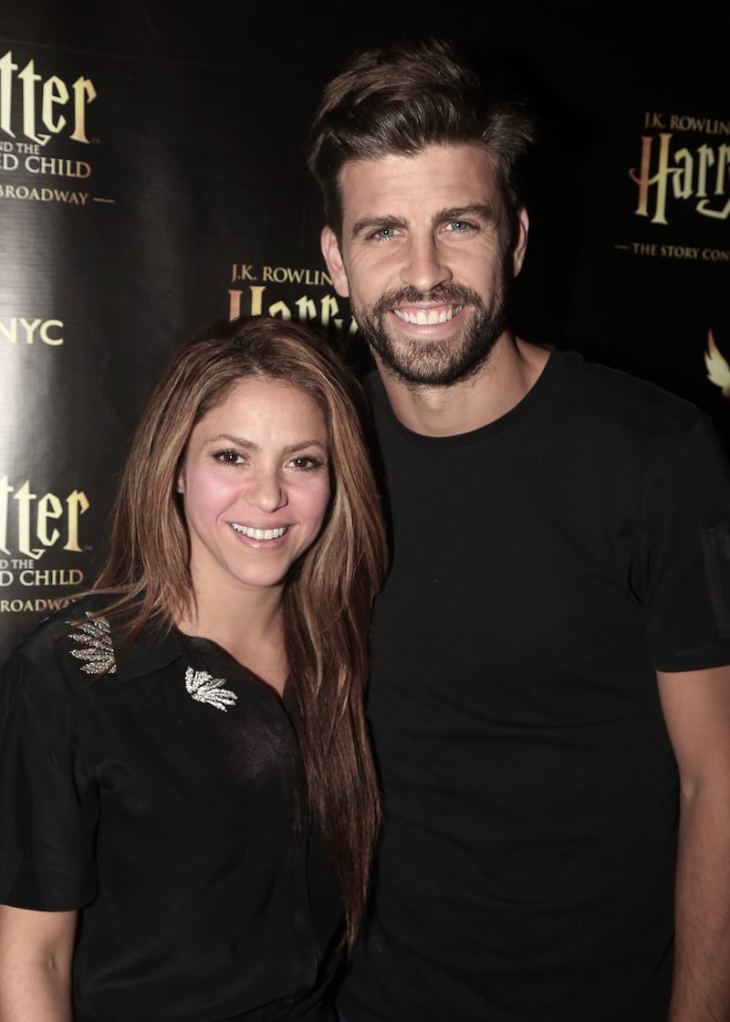 Piqué and Shakira.