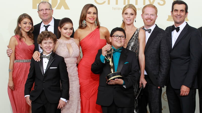 The cast of “Modern Family.”
