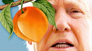 Donald Trump, peach