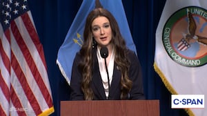 Saturday Night Live, Ashley Padilla as Kristi Noem.