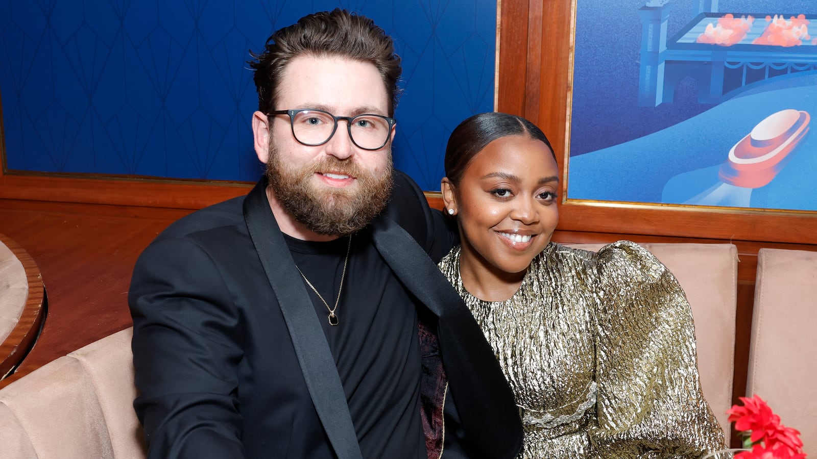 Quinta Brunson and Kevin Jay Anik