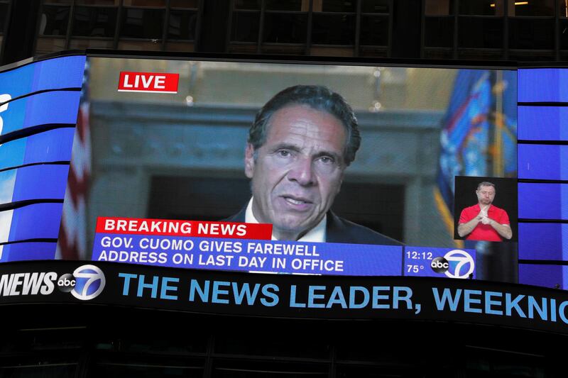 Cuomo, the son of former New York governor Mario Cuomo, held the same role for ten years.