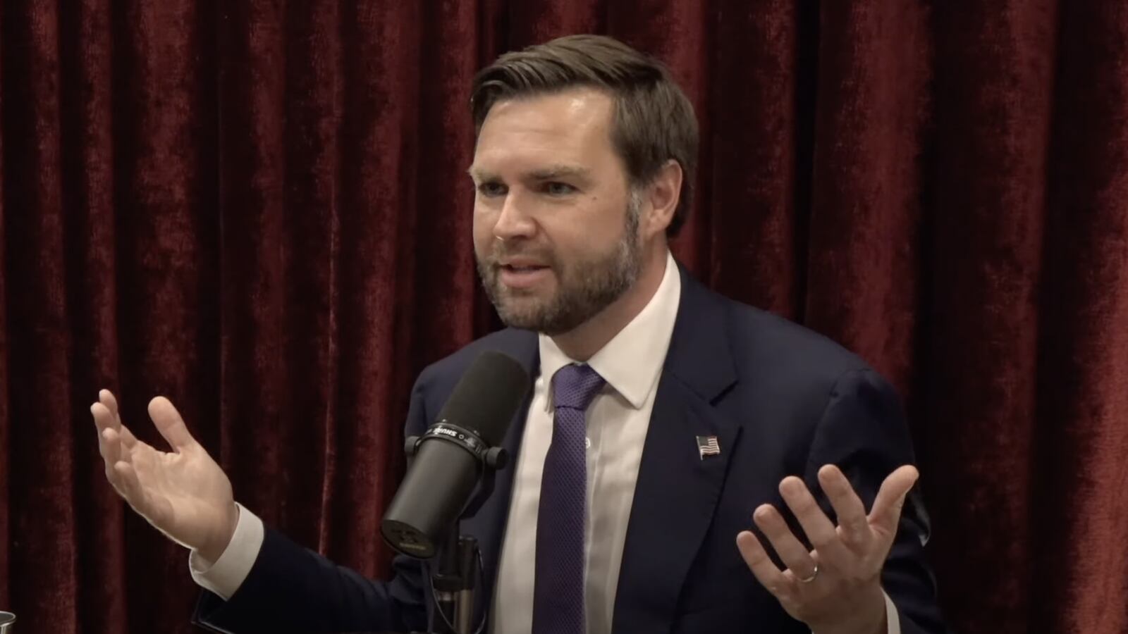 JD Vance on "The Joe Rogan Experience" podcast.
