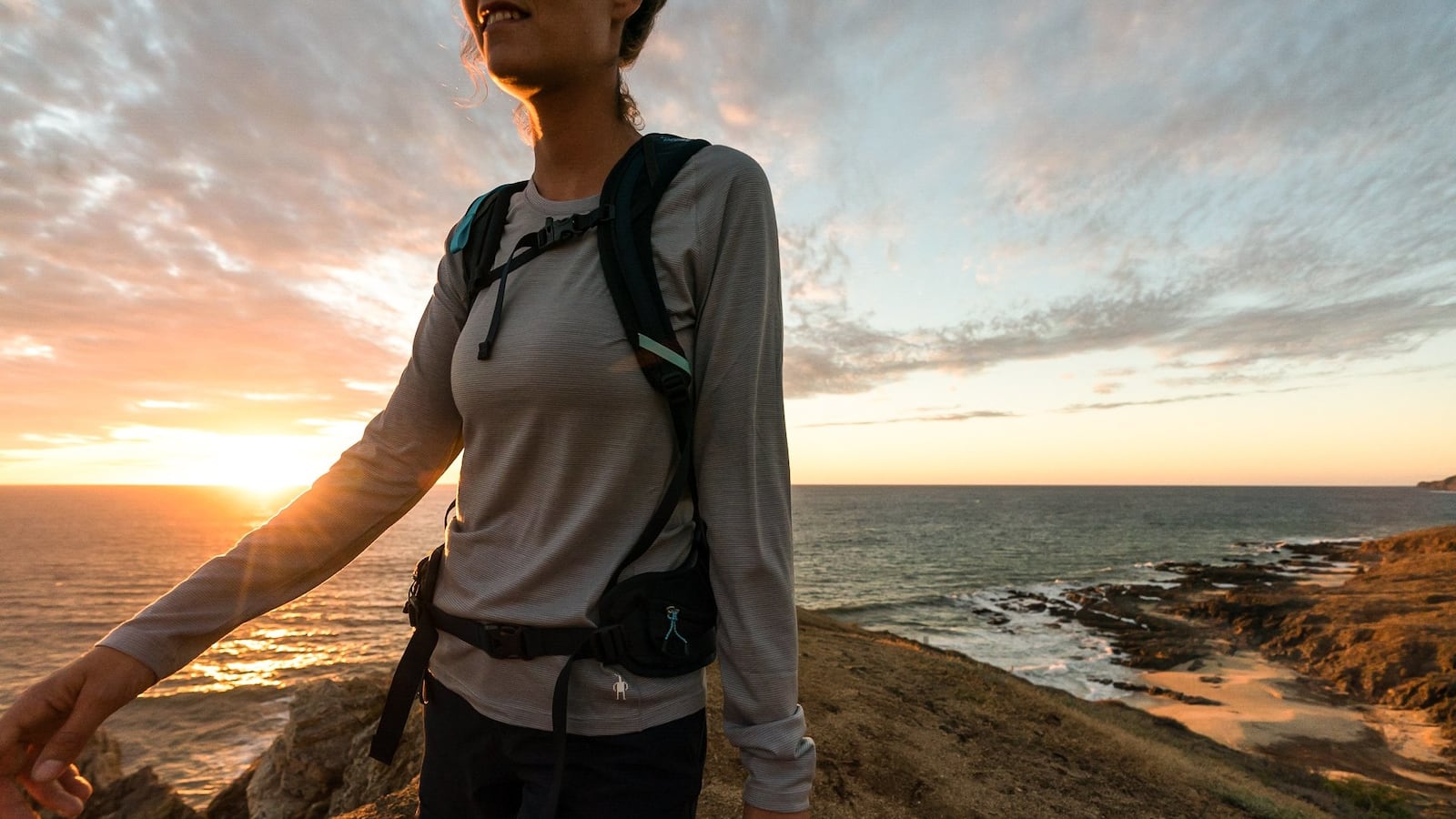 Smartwool women's base layer shirt